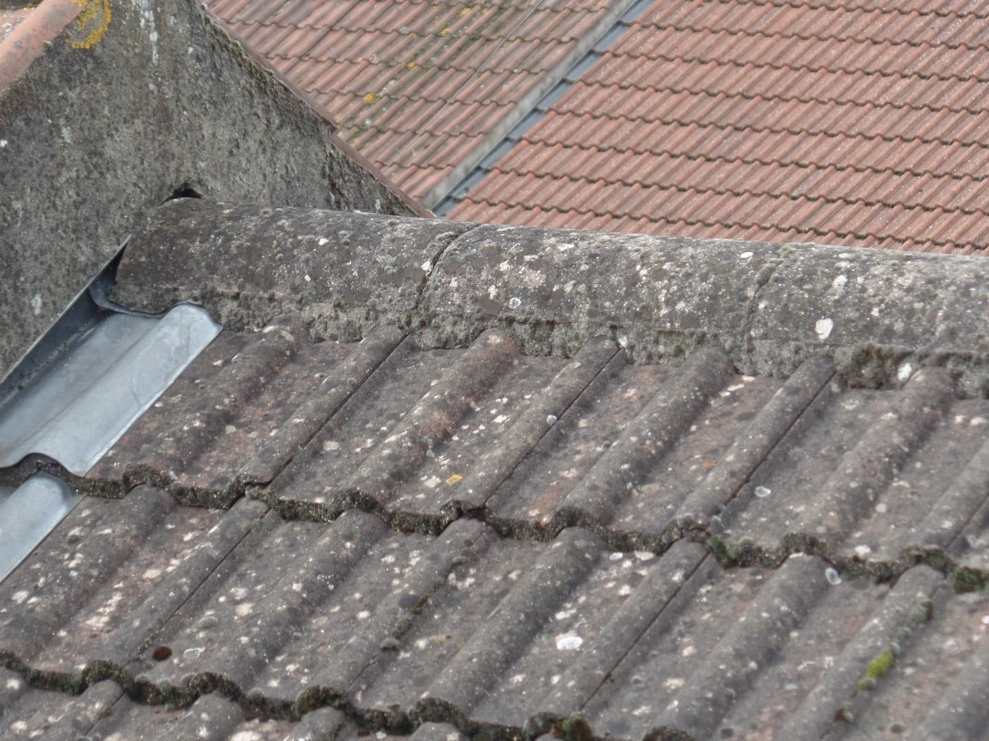 Concrete tile roof replacement