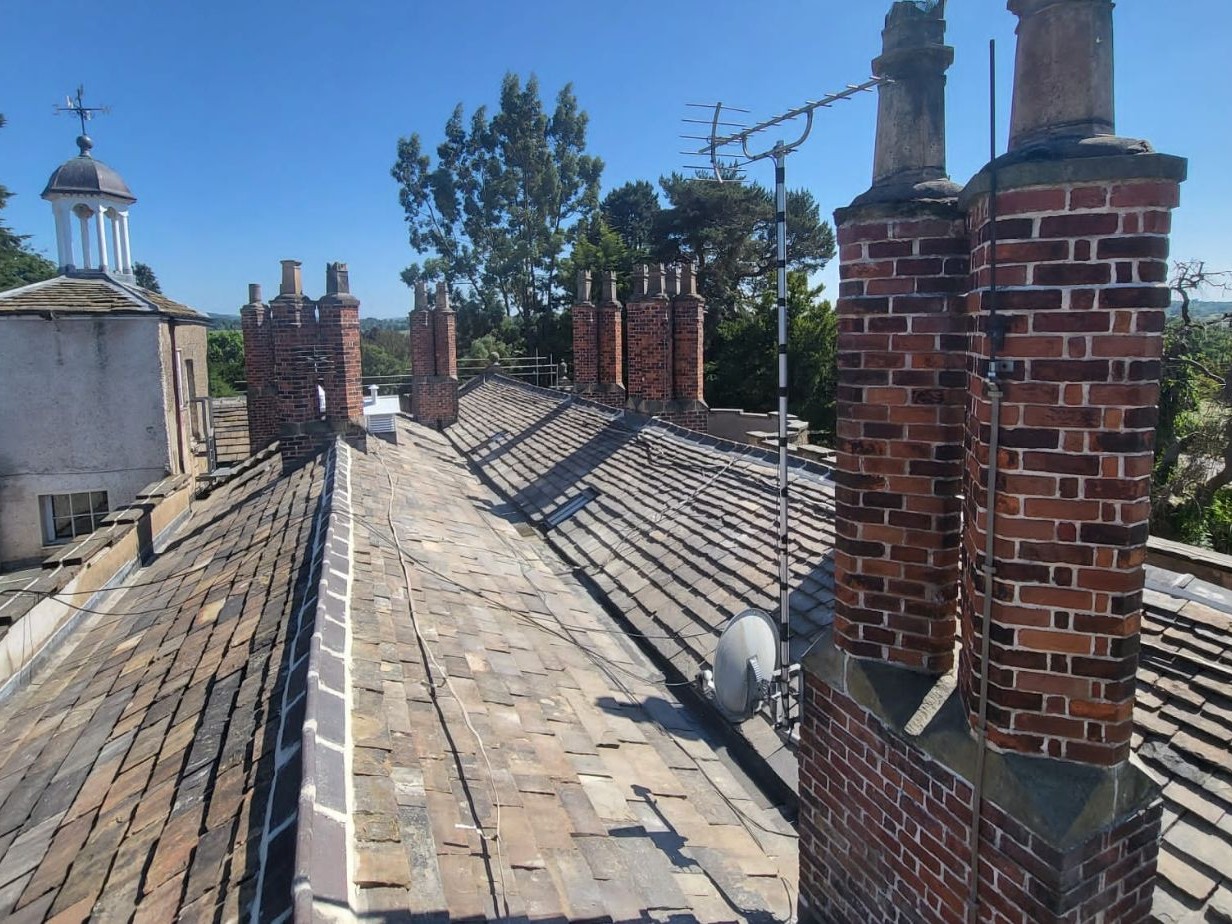 Period property roofing restoration
